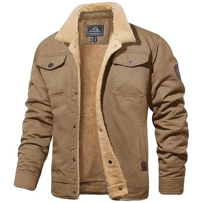 Maxwell - Veste pour Homme Doublée Sherpa