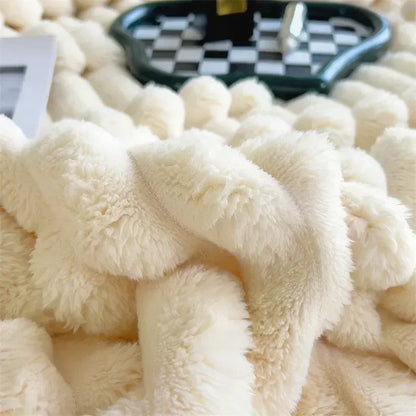 Couverture - Maxi en Peluche de CozyCouture Pour un Confort Luxueux et une Chaleur Ultime Pour le lit ou le Canapé