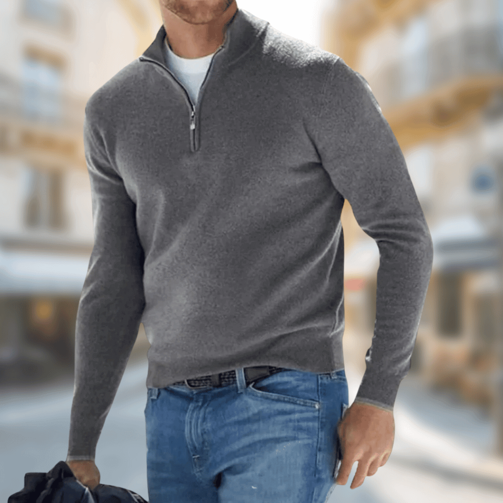 Maxime - Pull à Demi-Zip