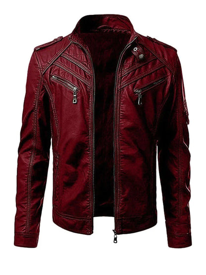 Clément - Veste en cuir