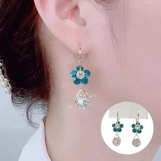 Anaïs - Boucles d'oreilles en cristal | 1+1 GRATUIT