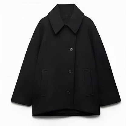 Maya - Manteau oversize en laine