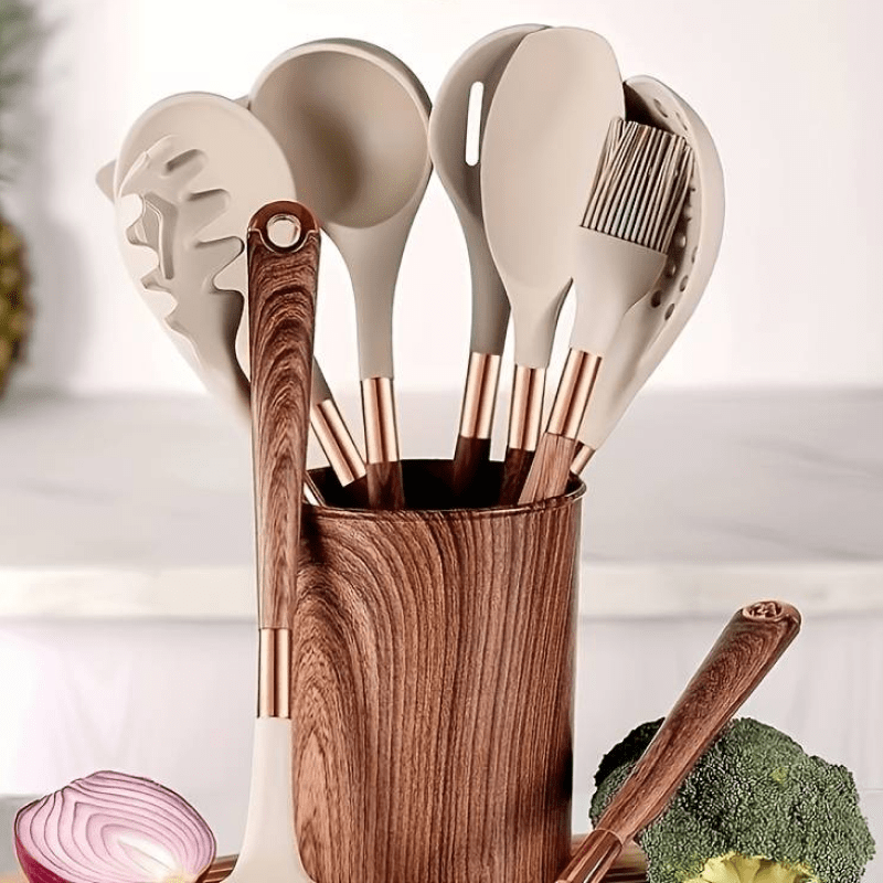Auralis - Ensemble de cuisine en silicone de luxe – 10 pièces