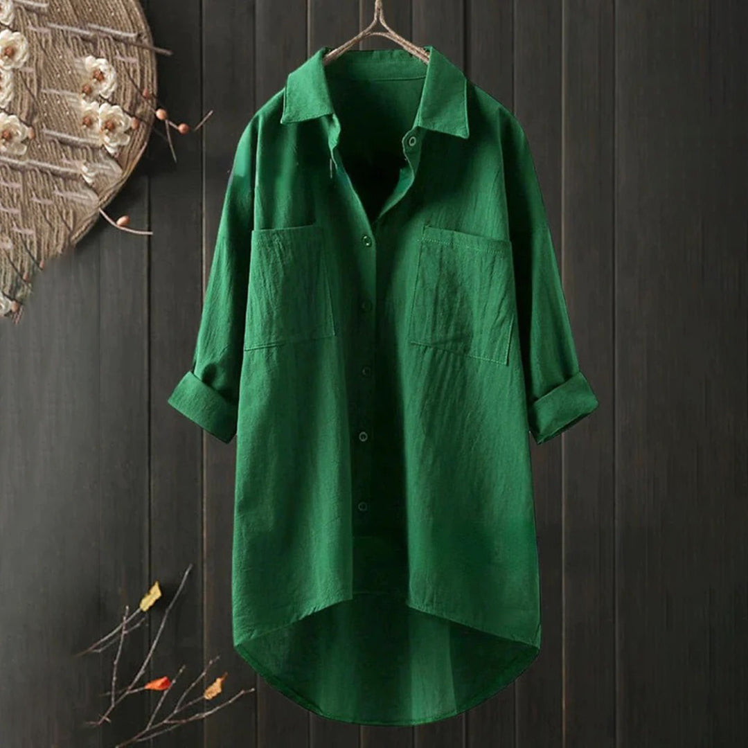 Ava - Chemise Oversize à Boutons