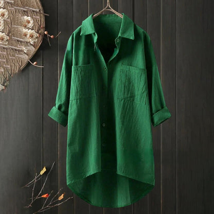Ava - Chemise Oversize à Boutons