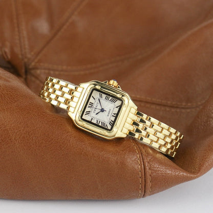 Alia - Montre Femme Carrée avec Bracelet en Acier