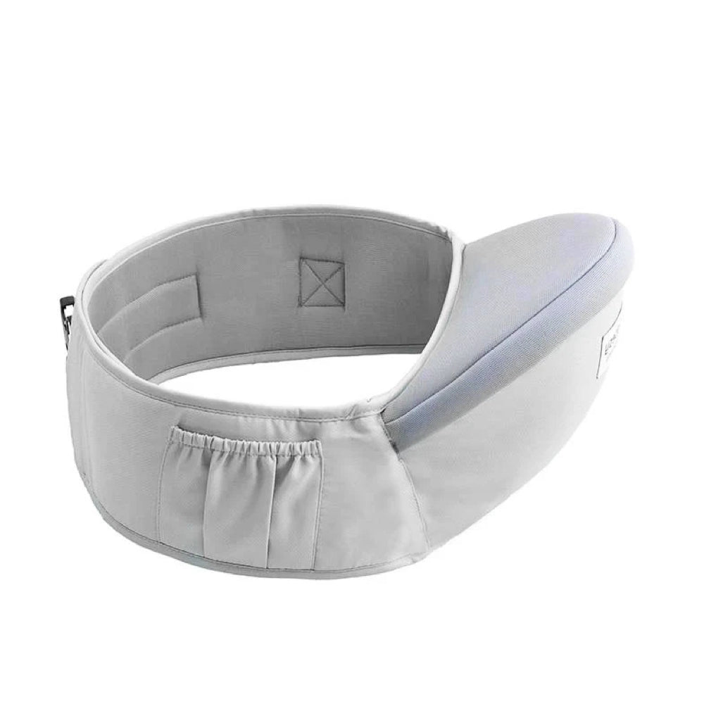 porte-bébé ergonomique avec velcro et poches latérales pour les tout-petits et les enfants d'âge préscolaire
