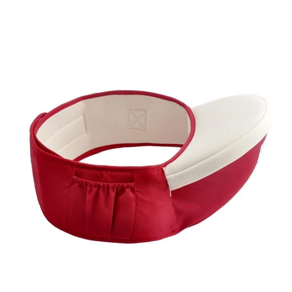 porte-bébé ergonomique avec velcro et poches latérales pour les tout-petits et les enfants d'âge préscolaire