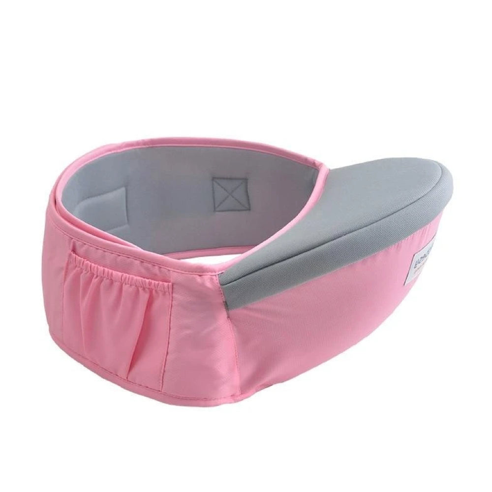 porte-bébé ergonomique avec velcro et poches latérales pour les tout-petits et les enfants d'âge préscolaire