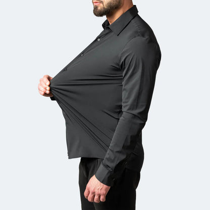 Julien - Chemise Homme Levi Stretch Confort Résistante aux Rides