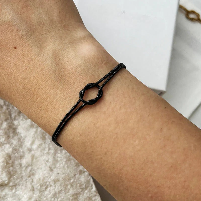 Vahla - Bracelet Nœud Minimaliste