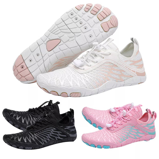 Zélie - Chaussures barefoot respirantes antidérapantes offrant un soutien supplémentaire ancrage et flexibilité