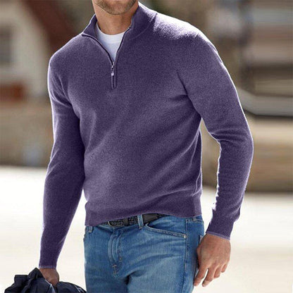 Sandran - Pull à Zip pour Homme