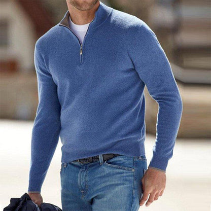 Sandran - Pull à Zip pour Homme