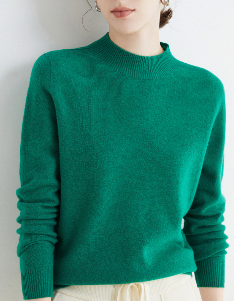 Myrtille - Pull en Cachemire de Luxe