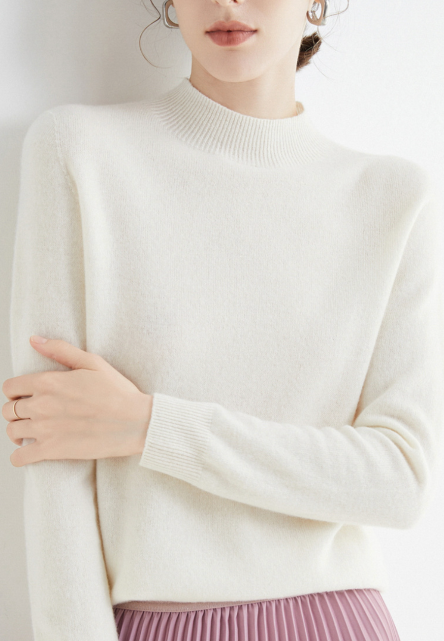 Myrtille - Pull en Cachemire de Luxe