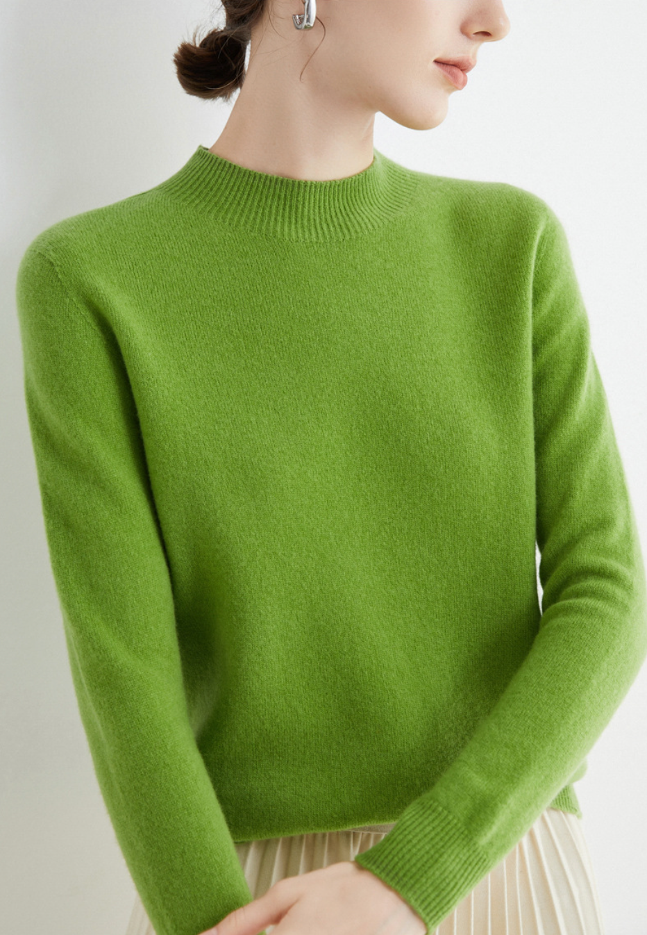 Myrtille - Pull en Cachemire de Luxe