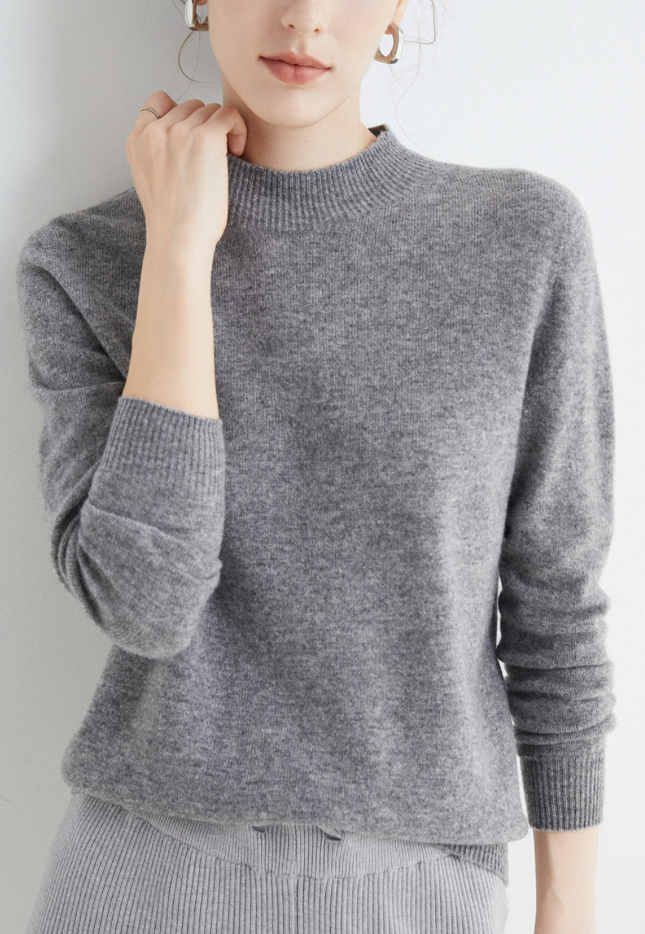 Myrtille - Pull en Cachemire de Luxe