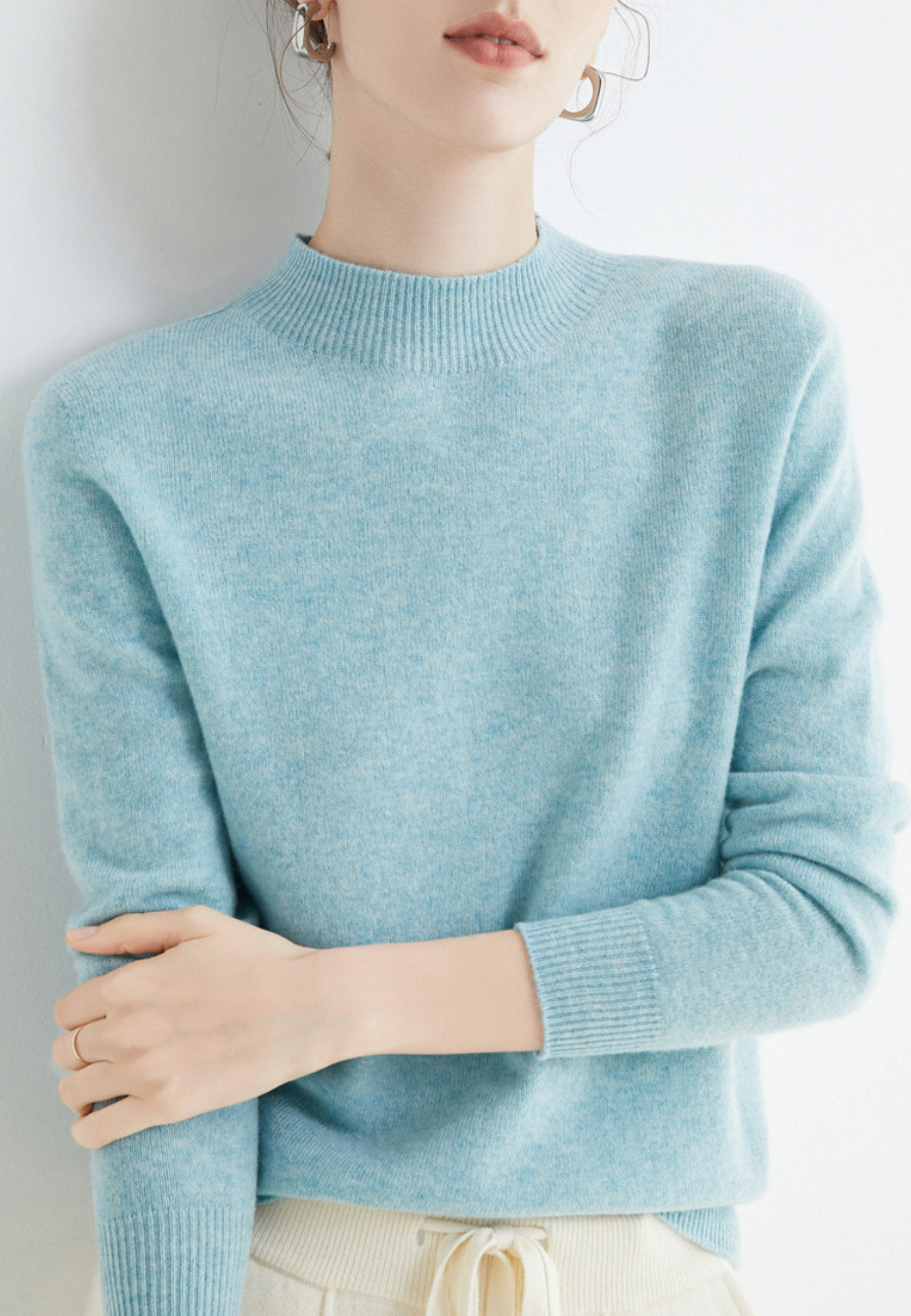 Myrtille - Pull en Cachemire de Luxe