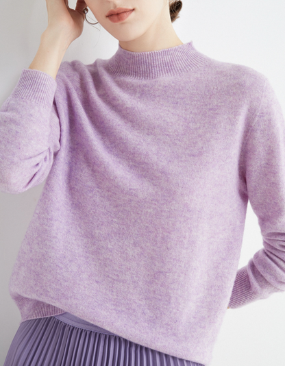 Myrtille - Pull en Cachemire de Luxe
