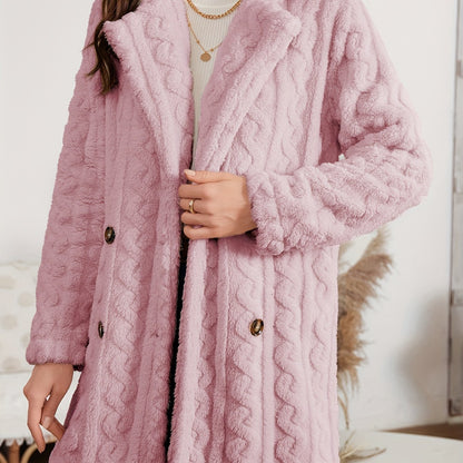 Irène - Manteau en Velours de Luxe pour Femmes