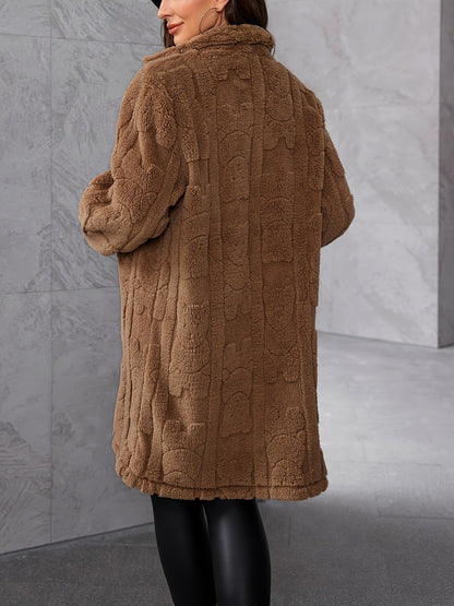 Irène - Manteau en Velours de Luxe pour Femmes