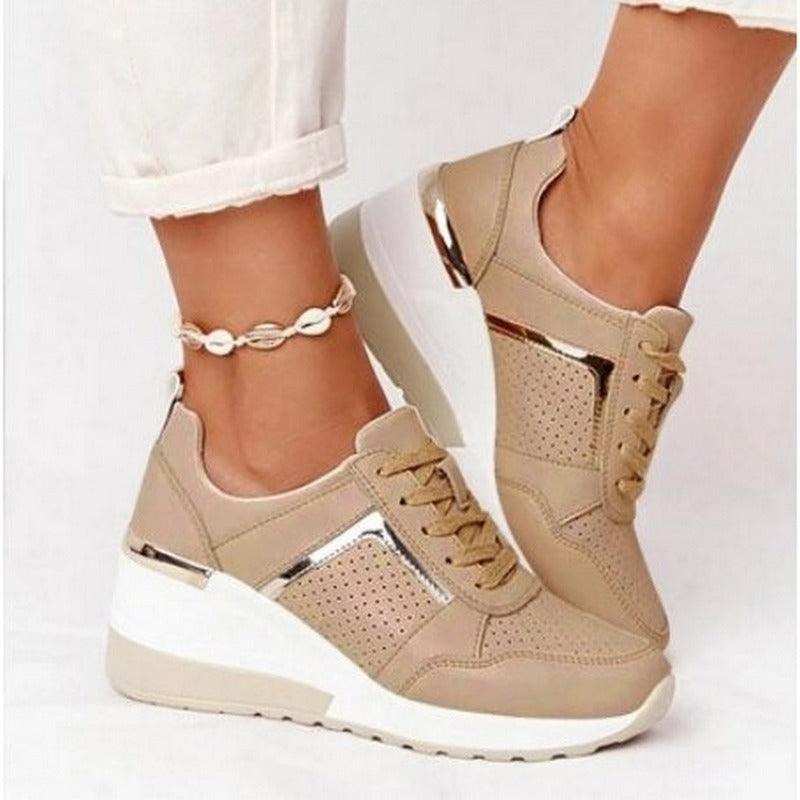 Lila - Baskets compensées élégantes pour un look chic
