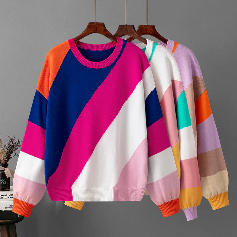 Annick - Pull rayé