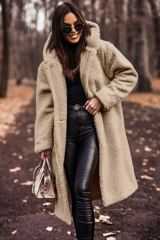 Bilitis - Manteau Teddy Long