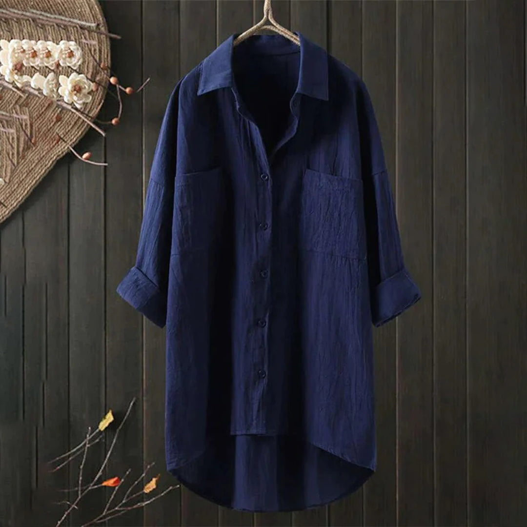 Ava - Chemise Oversize à Boutons