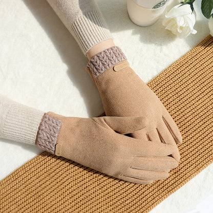 Aurélienne - Élégants gants d'hiver chauds avec une doublure douce.