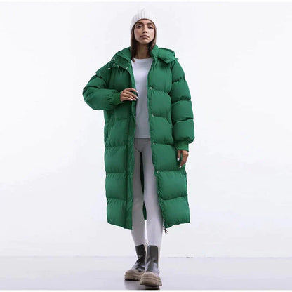 Alayah - Long Manteau d'Hiver Matelassé pour Femme