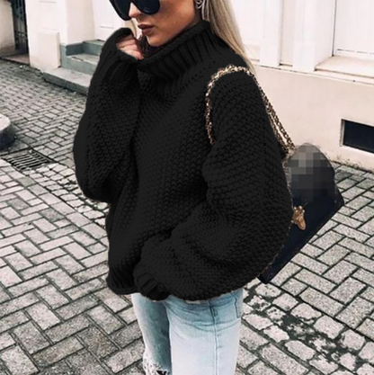 Eugénie - Style Oversize en Tricot Chaud