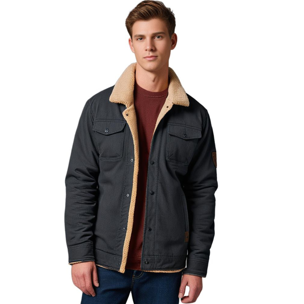 Maxwell - Veste pour Homme Doublée Sherpa