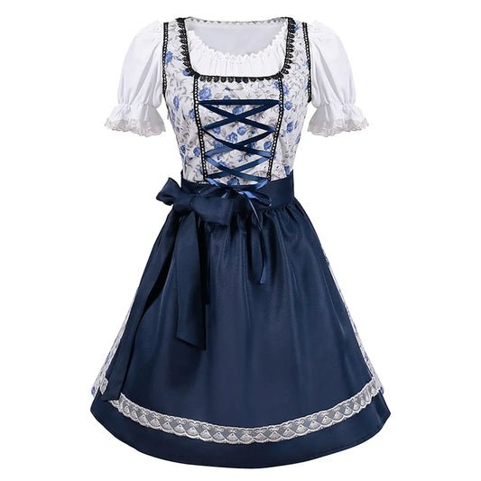 Christy - Robe en dentelle Oktoberfest pour tenue traditionnelle