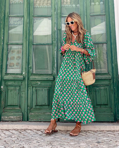 Cindy - Robe Maxi Bohème