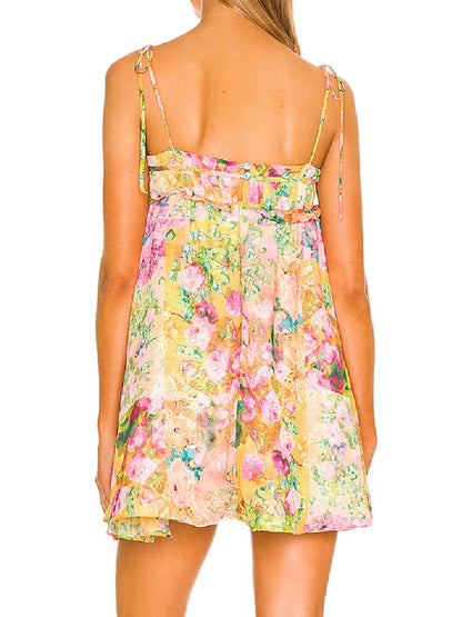 Mena - Robe mini à imprimé floral