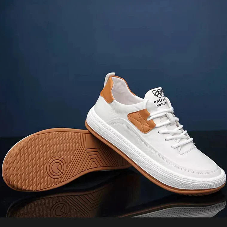 Évariste - Baskets en Cuir Italien Lucas pour Homme