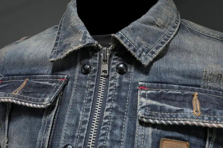 Marc - Veste en denim rétro pour un style vintage