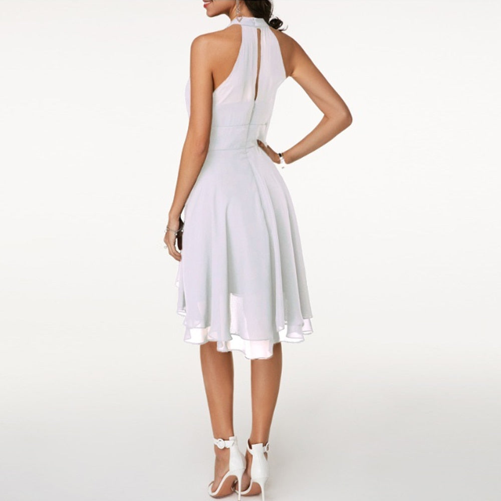 Amélie - Robe à col halter