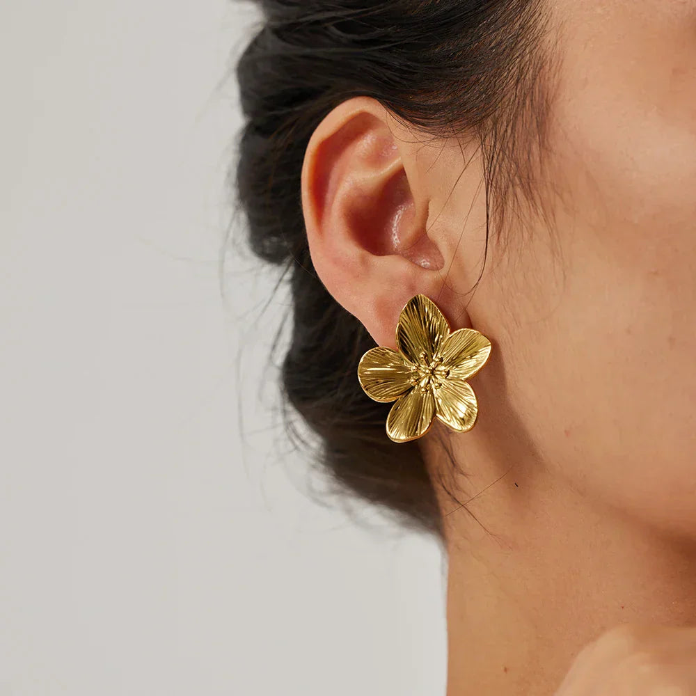 Viviane - Boucles d'oreilles en or