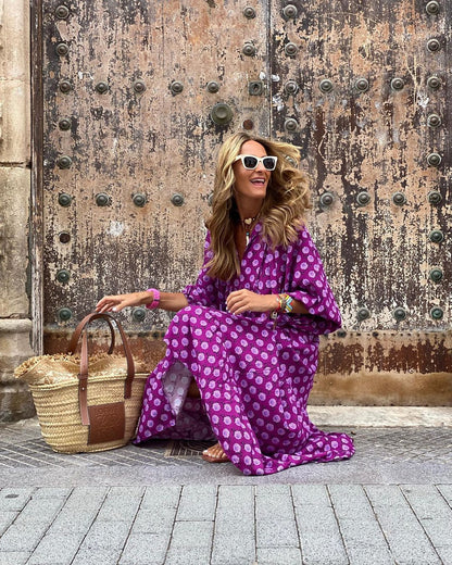 Cindy - Robe Maxi Bohème