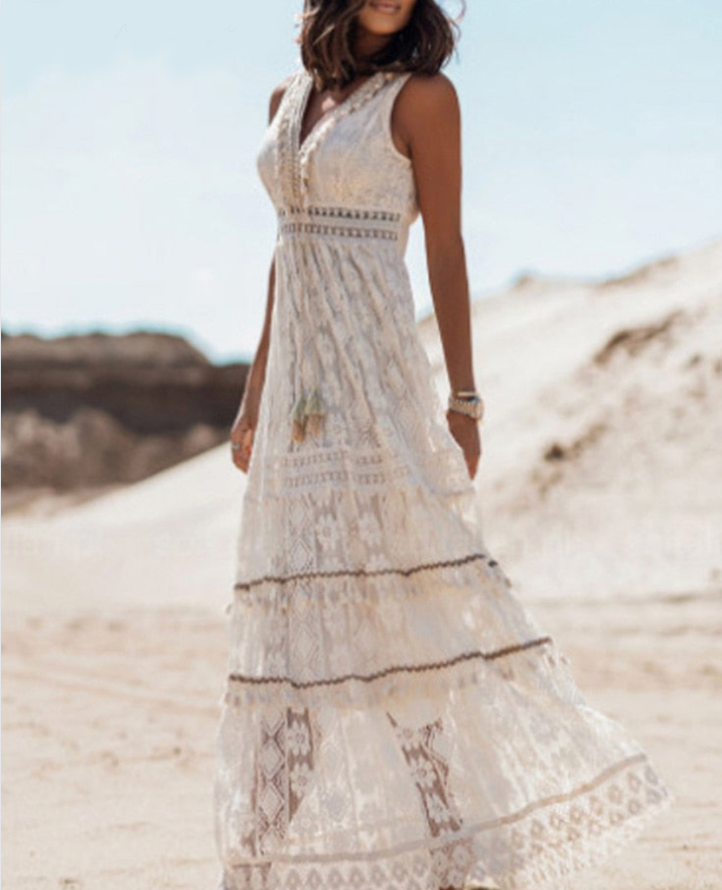 Kate – Robe longue bohème pour femme