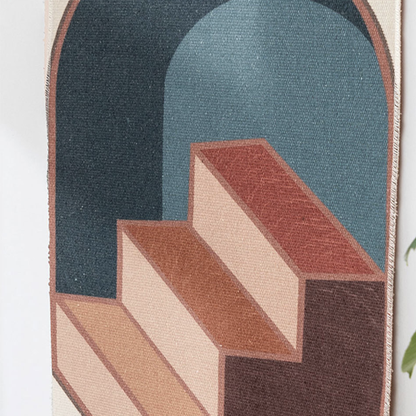 Traméa - Tapisserie Murale en Coton Tissé à la Main