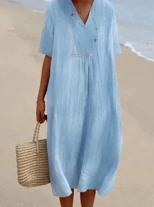 Élise - Robe en lin