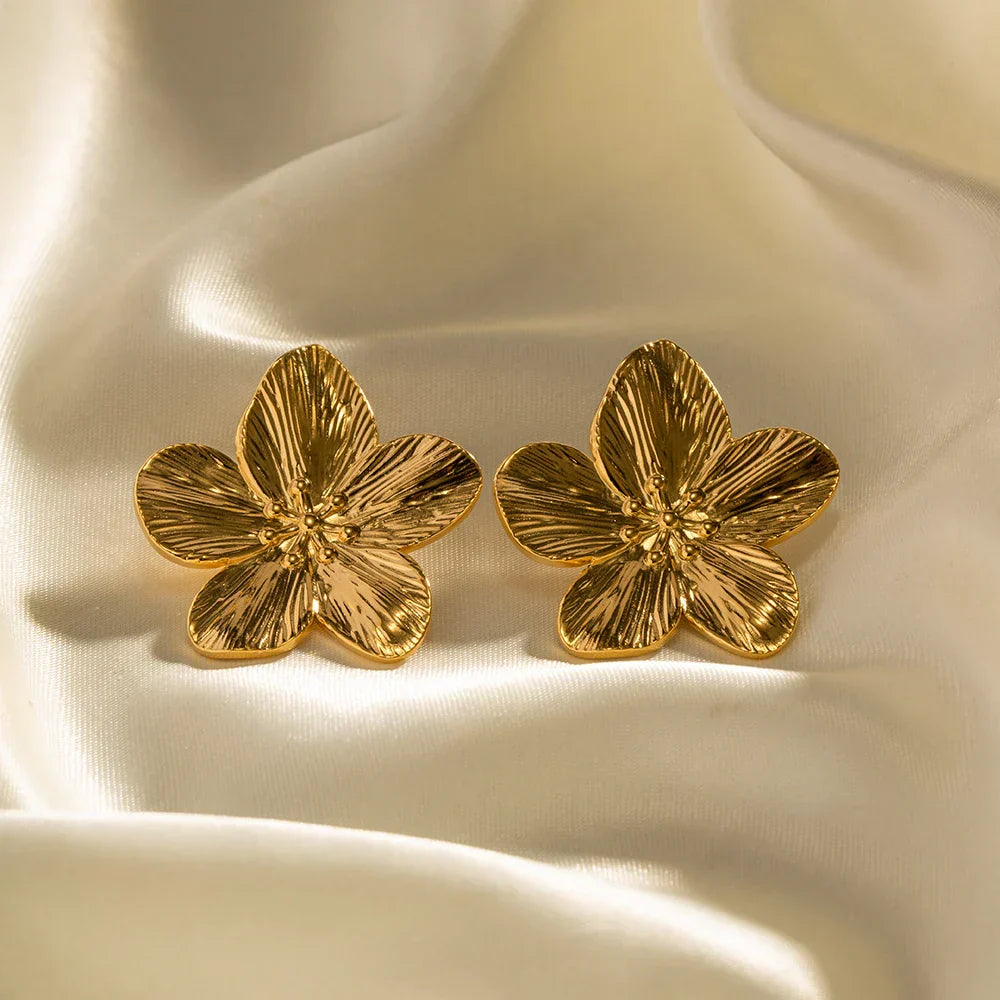 Viviane - Boucles d'oreilles en or