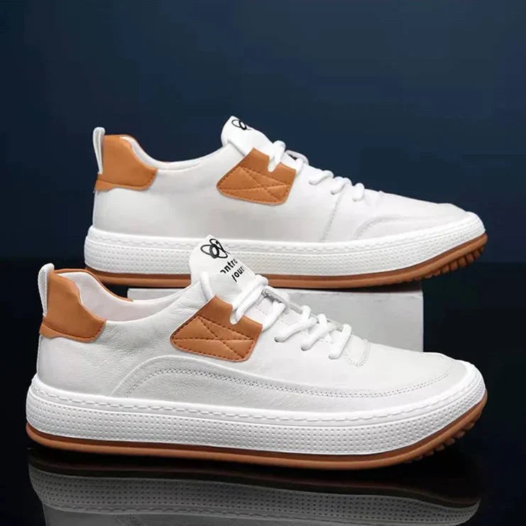 Évariste - Baskets en Cuir Italien Lucas pour Homme