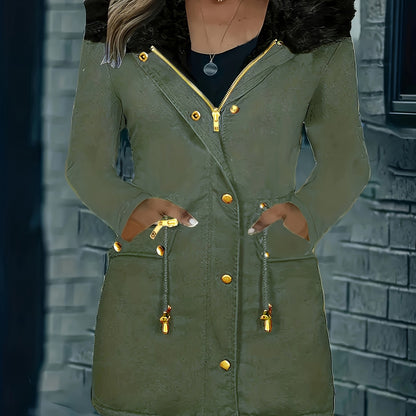 Evelyne - Manteau d'Hiver Stylé