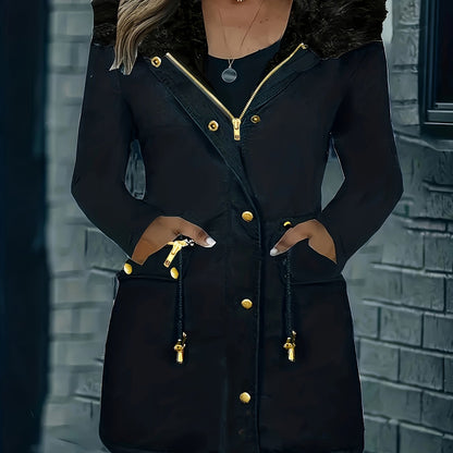 Evelyne - Manteau d'Hiver Stylé