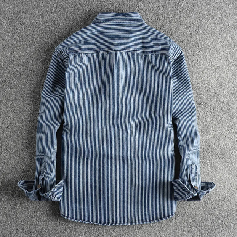 Max - Chemise en Denim Vintage